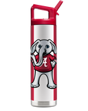 Alabama 22oz mascot bottle by gametimesidekicks featuring the team's mascot design and a clear, durable plastic body.