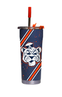 Auburn Straw Tumbler College Vault Splatter