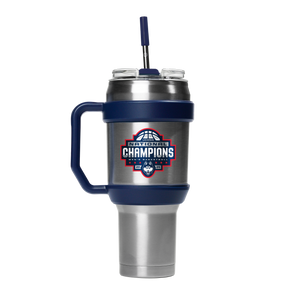 UConn 40oz Stainless Steel Tumbler - 2024 National Champions