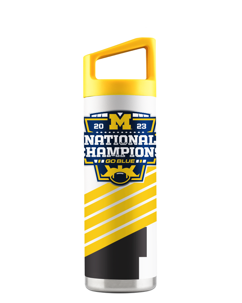 Michigan 16oz Bottle - 2023 National Champs