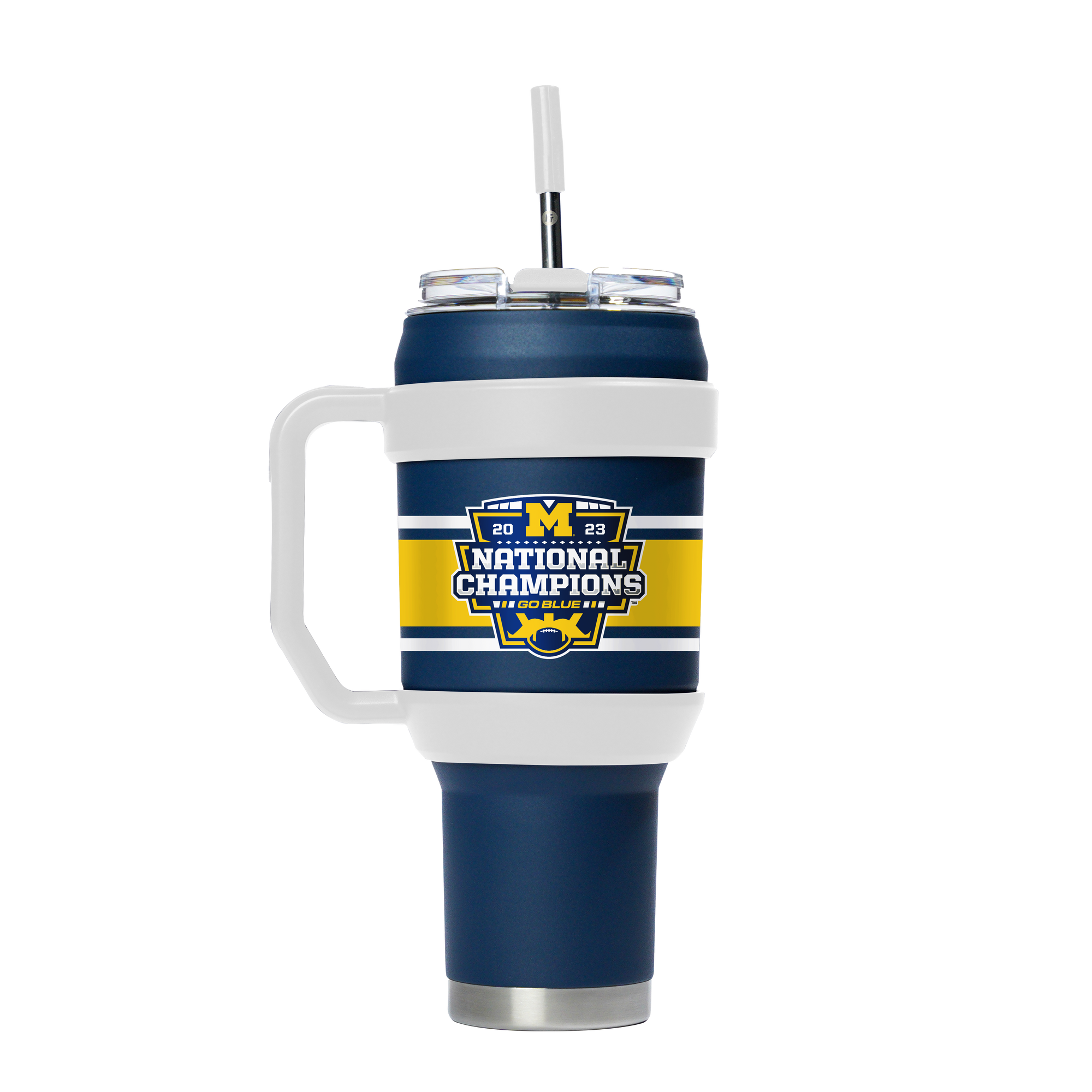 Michigan 40oz Stainless Steel Tumbler - 2023 National Champs