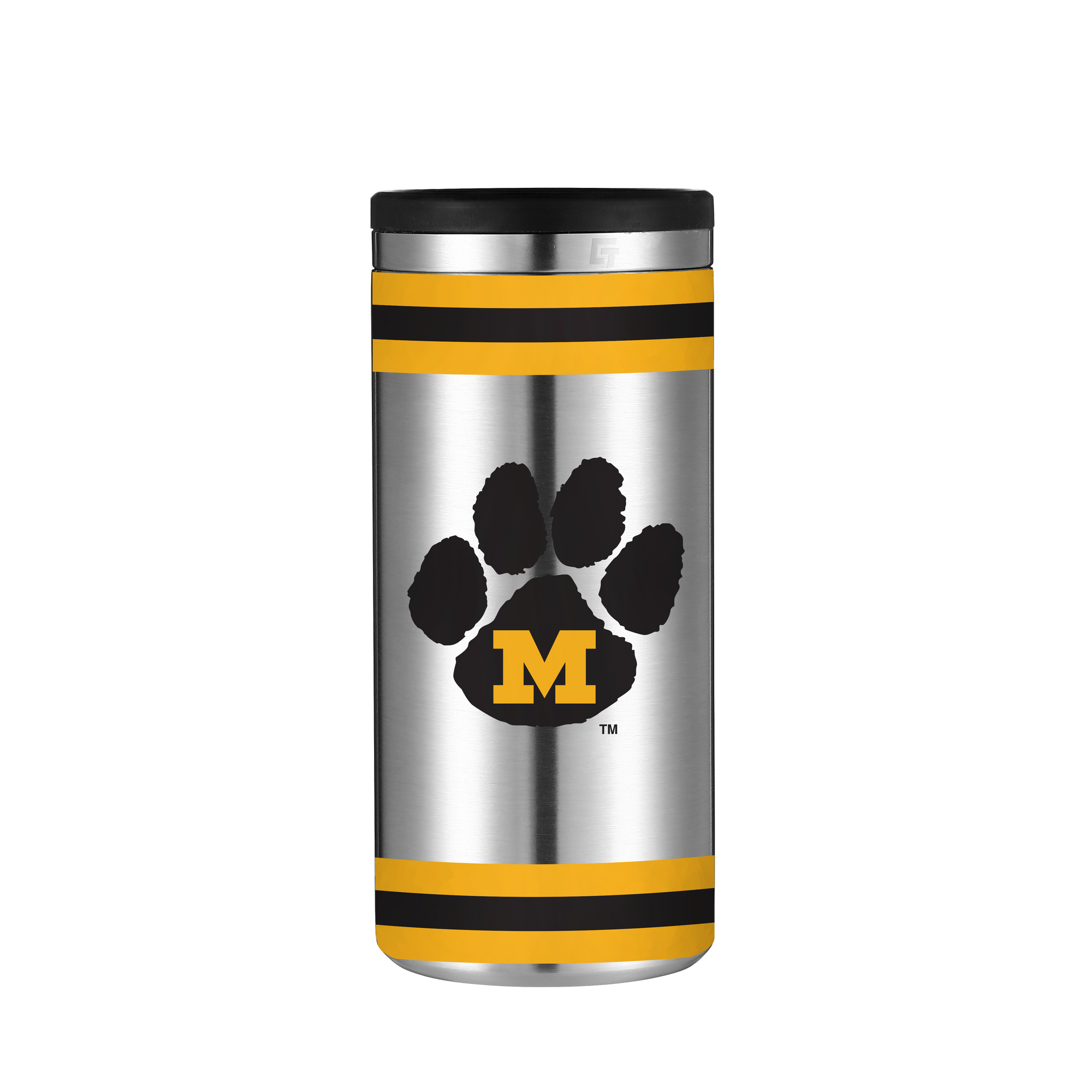 Missouri Vault Collection Stainless Steel Skinny Can Koozie