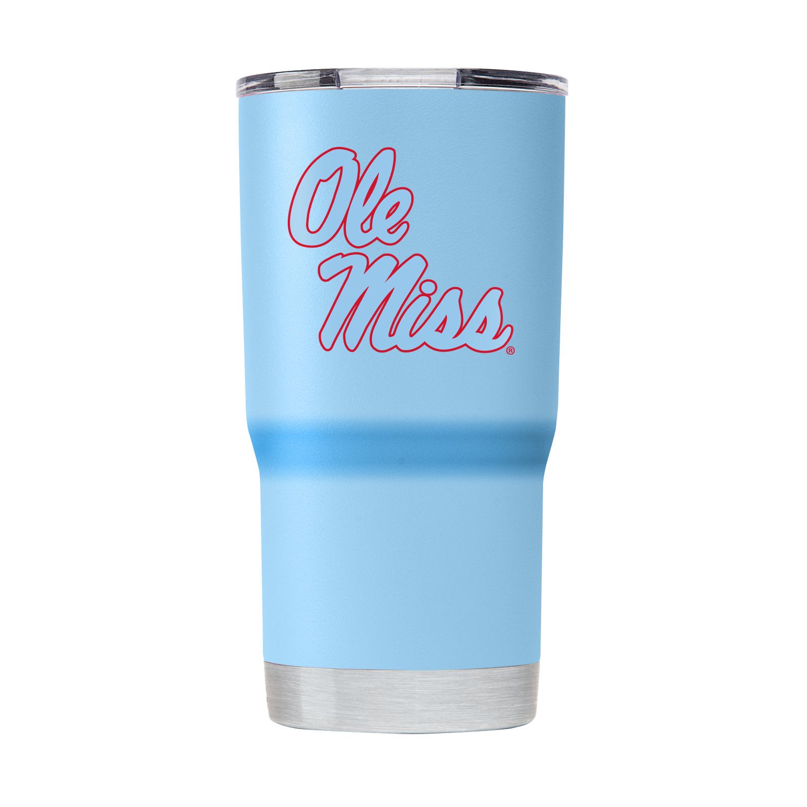 Gametime Sidekicks Mississippi State 20oz Insulated Tumbler – Officially Licensed, Stainless Steel, Vacuum-Insulated, Baseball Stripe Design