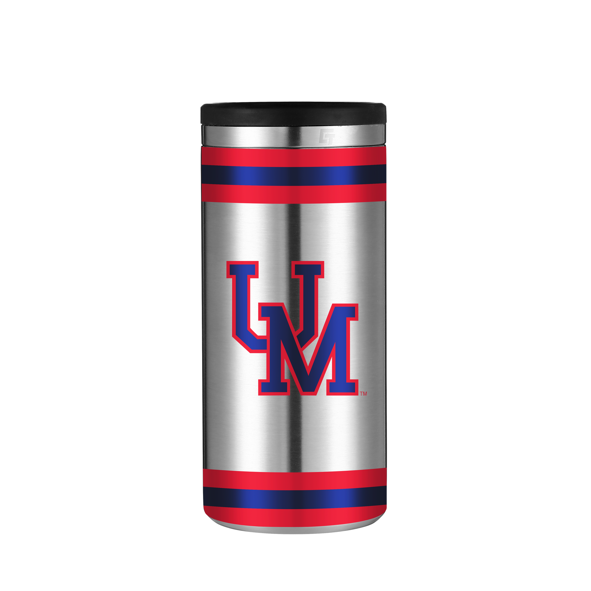 Ole Miss Vault Collection Stainless Steel Skinny Can Koozie