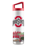 Ohio State 22oz Bottle Campus Icons