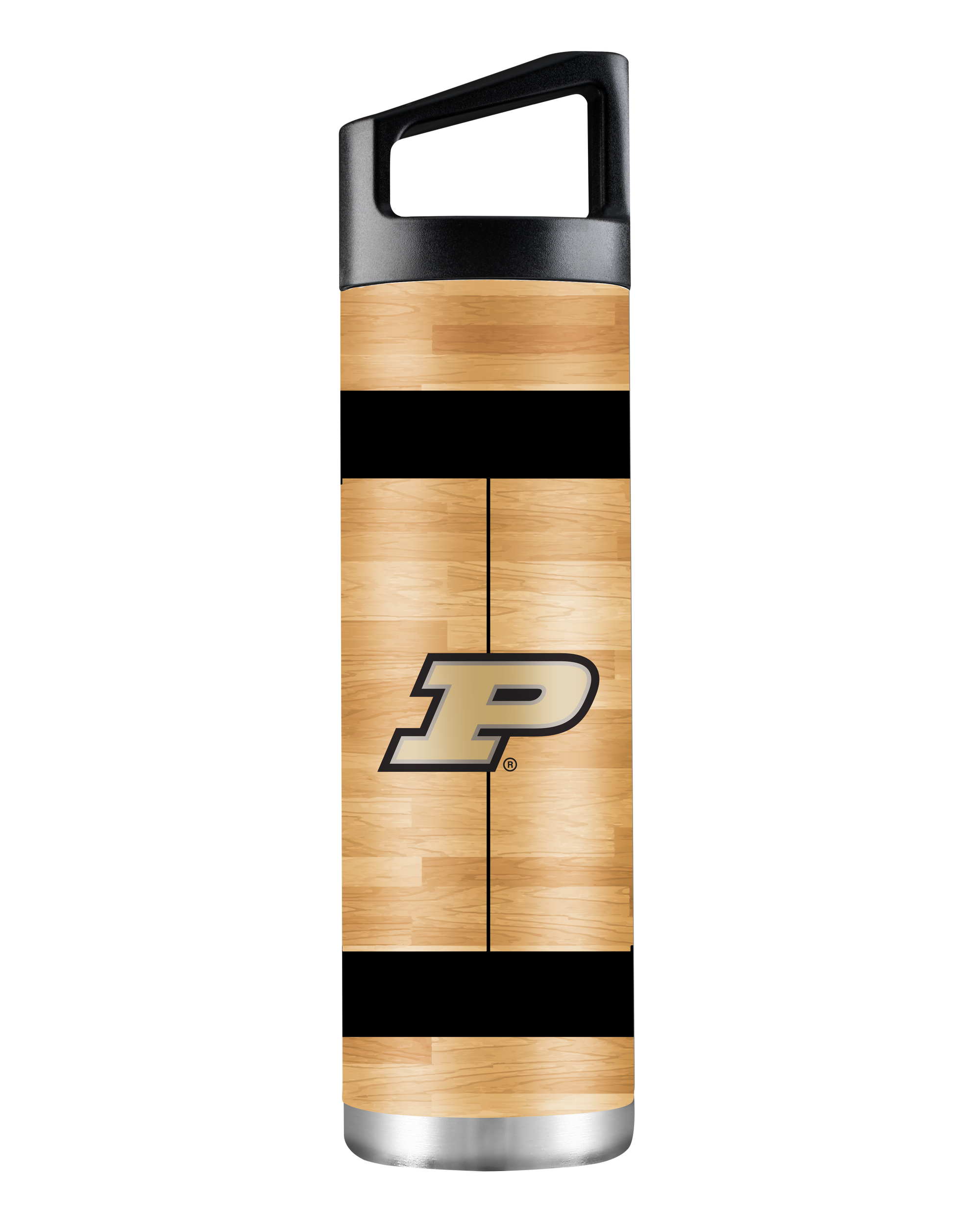 Purdue 22oz Basketball Court Bottle