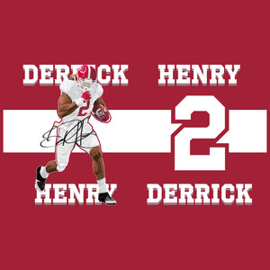 Derrick Henry 20oz Crimson Tumbler