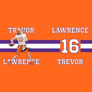 Trevor Lawrence 20oz Orange Tumbler