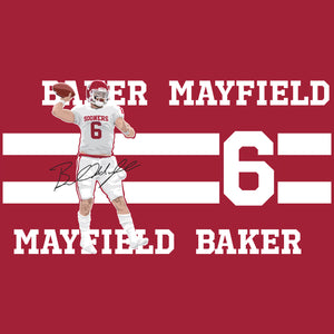 Baker Mayfield 20oz Crimson Tumbler