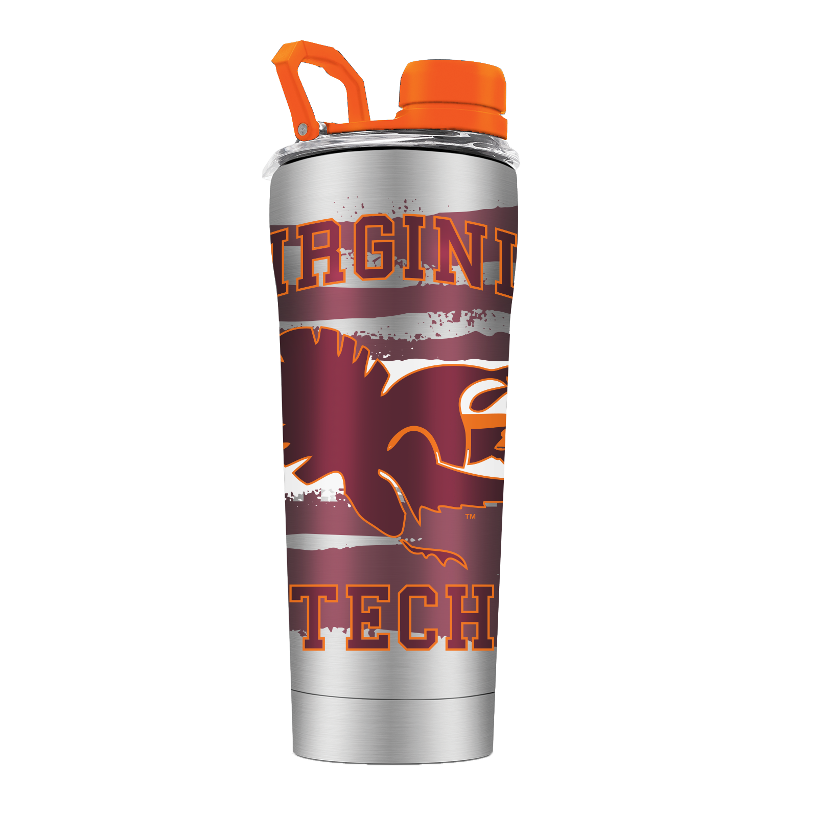 Virginia Tech Vault Collection Stainless Steel Shaker