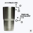 LSU 20oz Ceramic Lined Tumbler