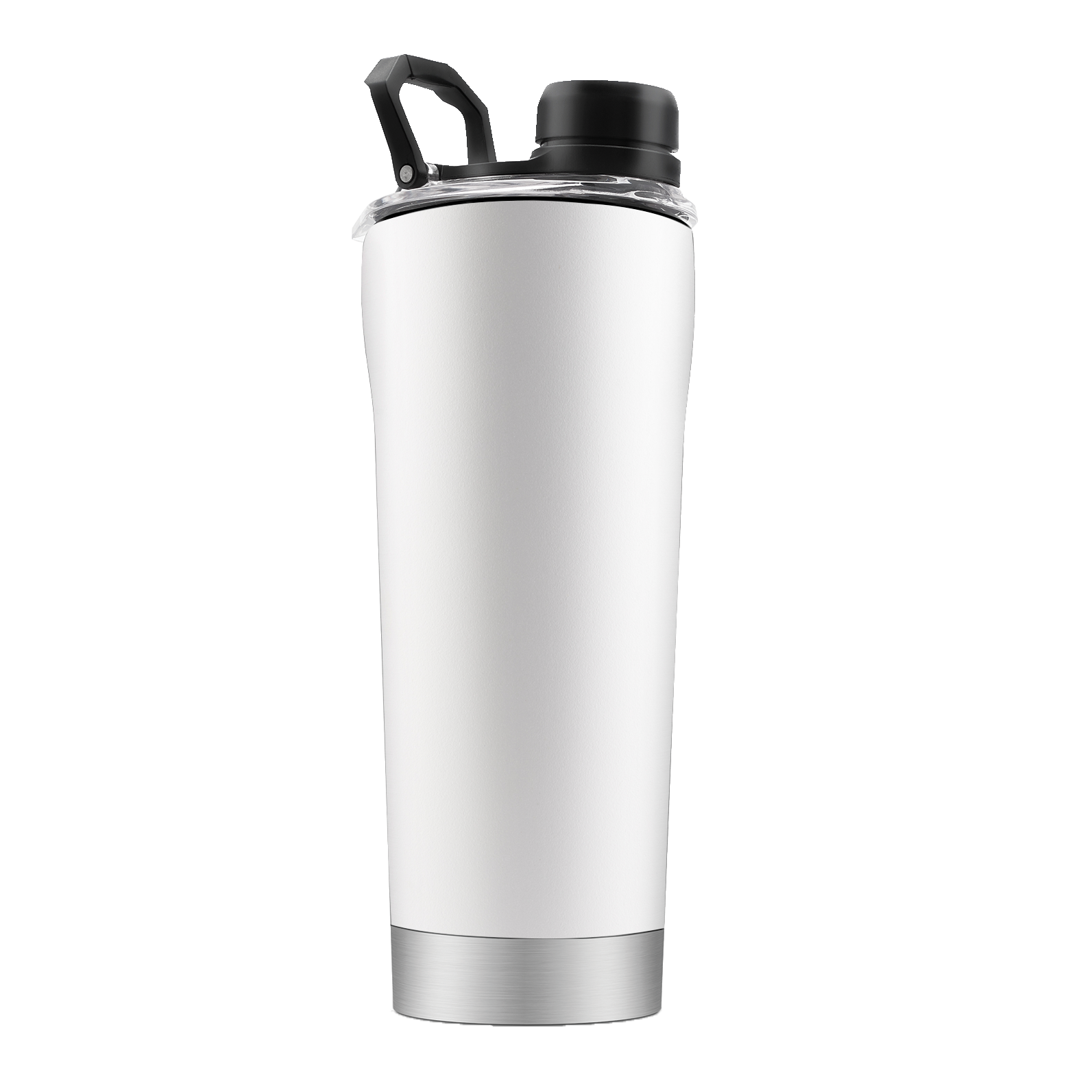 Classic 20oz White Stainless Steel Shaker