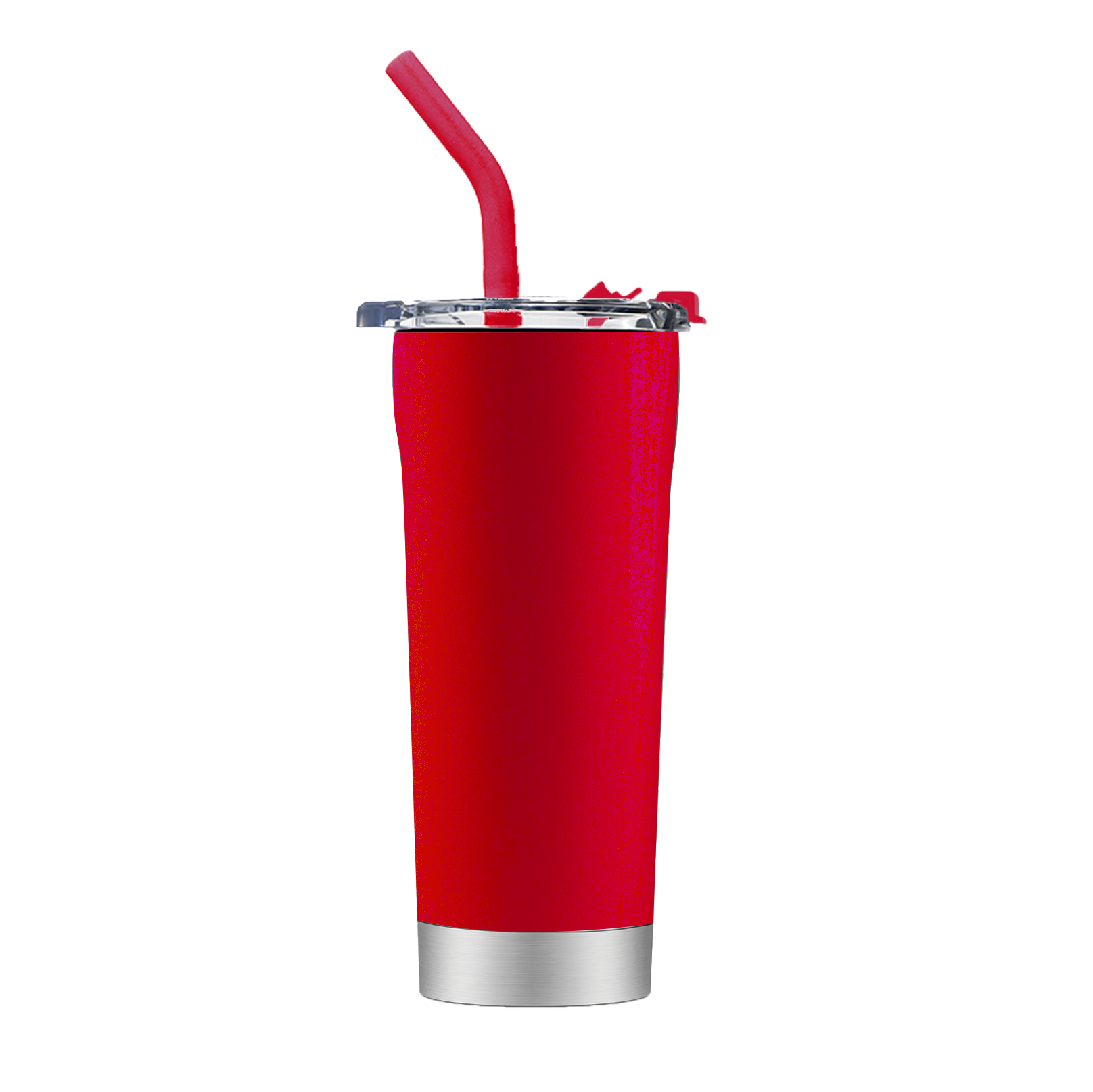 Classic Red Straw Tumbler