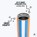 Texas 22oz Stainless Steel Bottle