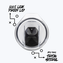 LSU 20oz Ceramic Lined Tumbler