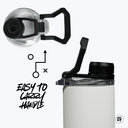 a picture of a water bottle with a carafe attached to it