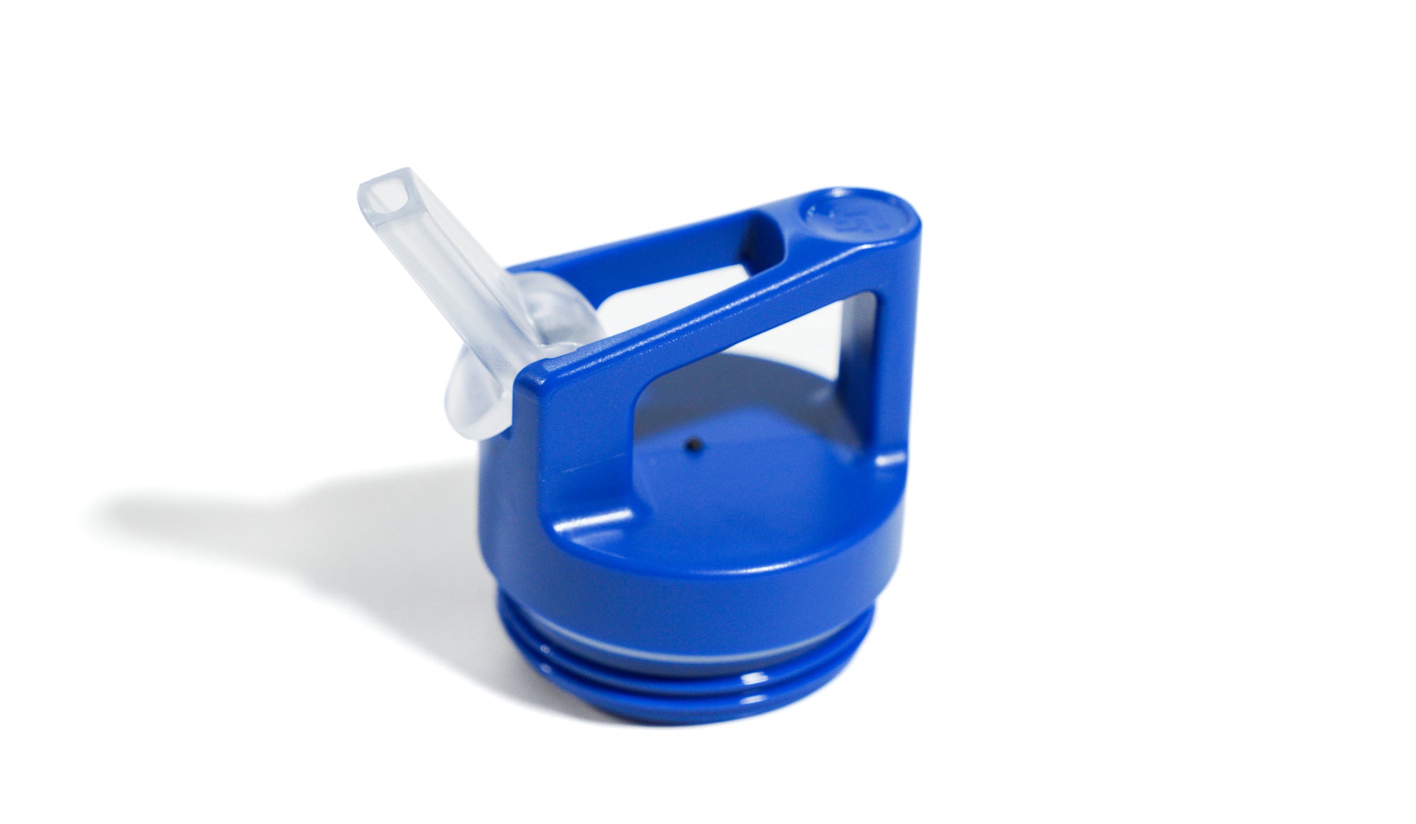 Blue 16oz Bottle Straw Lid