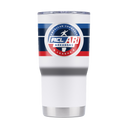 American Cornhole League "ACL Arkansas" 20oz White Tumbler