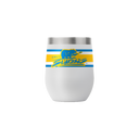 Cali Slingers 12oz Light Grey Stemless Tumbler
