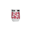 Alabama 12oz Stemless Tumbler Retro Floral