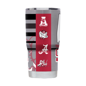 Alabama 20oz College Vault Stainless Steel Tumbler