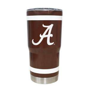 Alabama 20oz Football Textured Tumbler