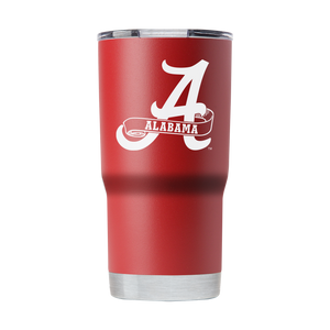 Alabama 20oz College Vault "Script A" Tumbler