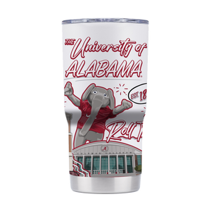 Alabama 20oz Campus Icons Tumbler