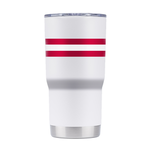 Alabama 20oz College Vault White Tumbler