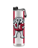 Alabama 22oz mascot bottle by gametimesidekicks, featuring a durable stainless steel design with team logo and mascot graphics.