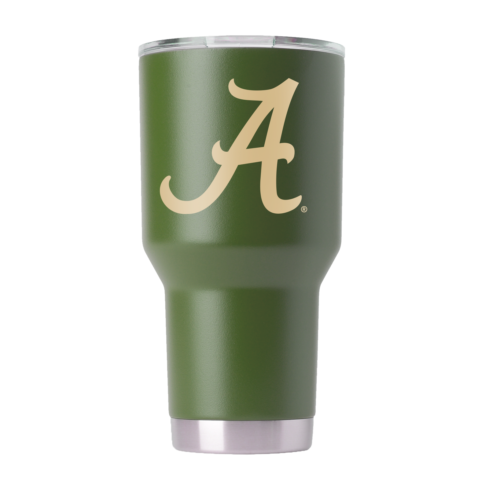 AL Bama Football Theme With GLITTER, Custom & Personalized, Stainless Steel  Tumbler, With Lid 