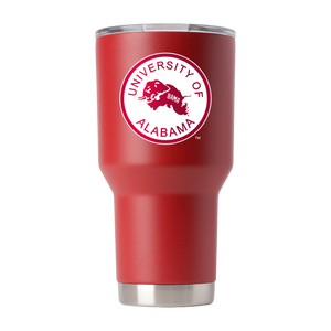 Alabama 30oz College Vault "Circle Logo" Tumbler