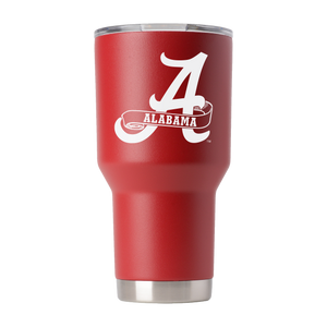 Alabama 30oz College Vault "Script A" Tumbler