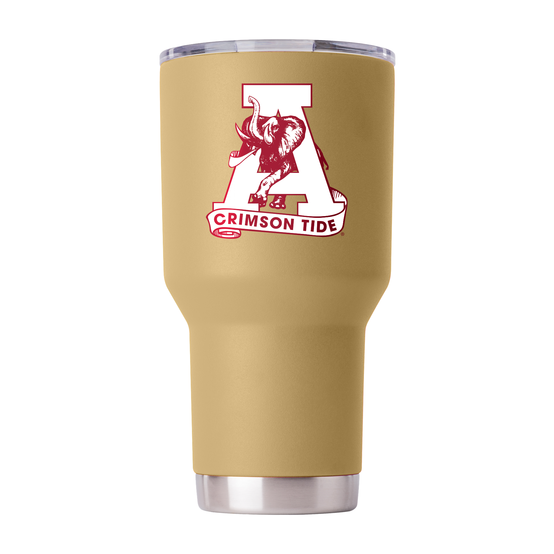 Alabama 30oz College Vault Gold Tumbler