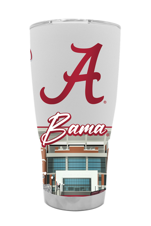 Alabama 30oz Campus Icons Tumbler