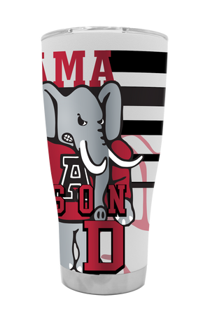 Alabama 30oz College Vault Tumbler