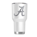 Alabama 30oz White Personalized Laser Etched Tumbler