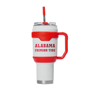 Alabama 40oz Stainless Steel Tumbler - White Vault Collection