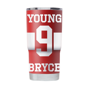Bryce Young 20oz Crimson Tumbler