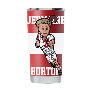 Jermaine Burton 20oz Crimson Tumbler