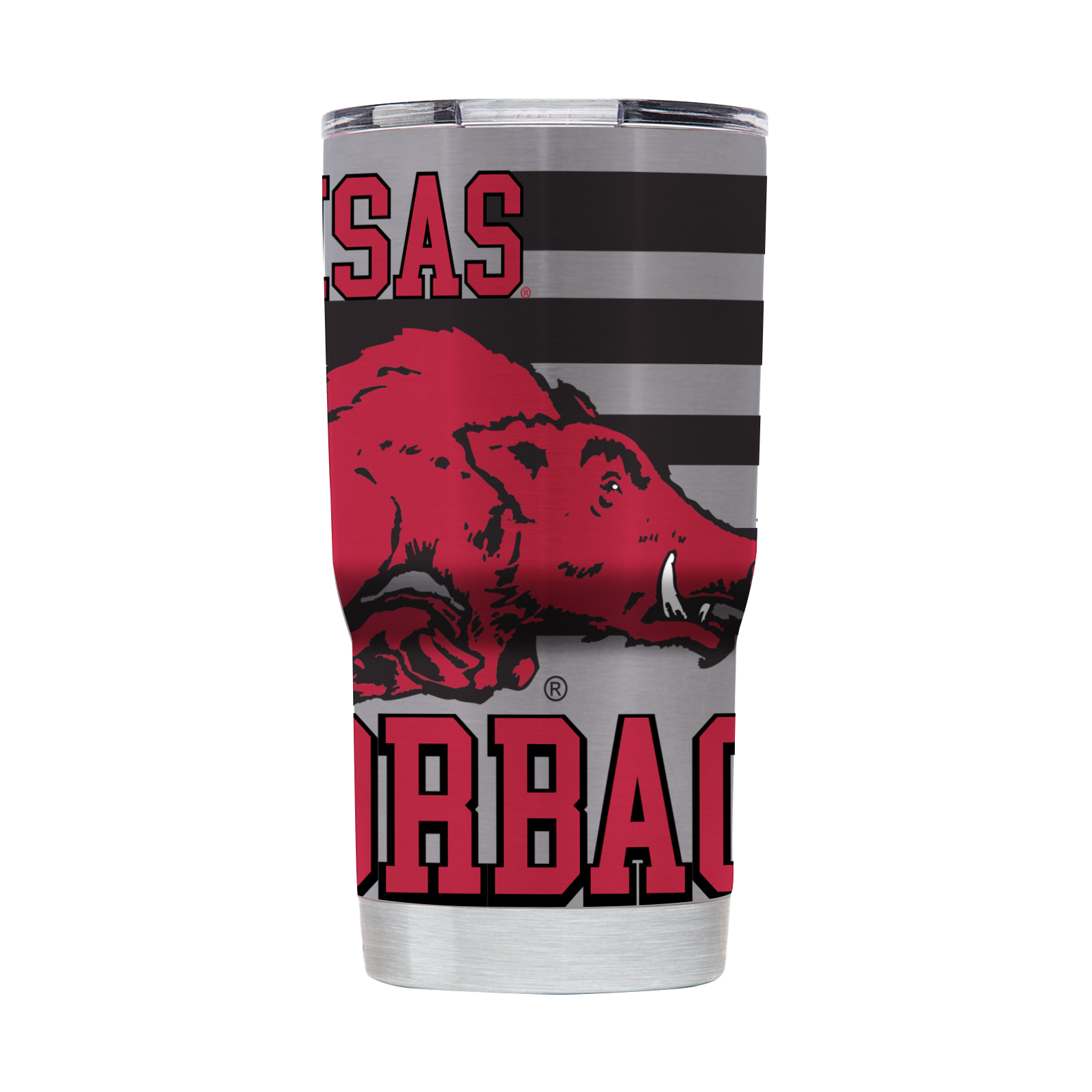 Arkansas 20oz College Vault Tumbler