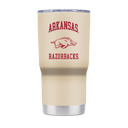Arkansas 20oz Cream ProGloss Tumbler