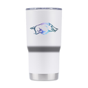 Arkansas 20oz White Prism Laser Etched Tumbler
