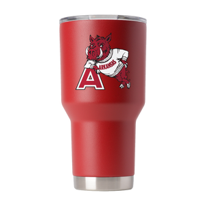 Arkansas 30oz College Vault "Razorback A" Tumbler