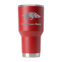 Arkansas 30oz Personalized Laser Etched Tumbler