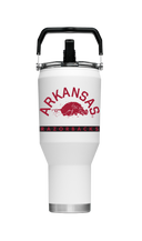 Arkansas "College Vault" 40oz Carry Tumbler