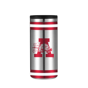 Arkansas Vault Collection Stainless Steel Skinny Can Koozie