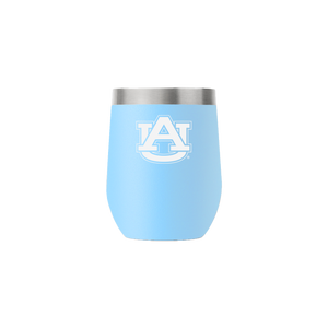 Auburn 12oz Stemless Light Blue Tumbler