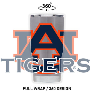 Auburn 20oz Full Wrap Stainless Steel Tumbler