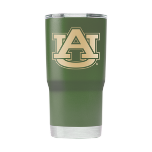 Auburn 20oz Olive Green Tumbler - American Flag Design